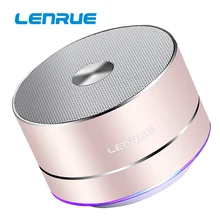 Портативный ledбеспроводной Bluetooth динамик Улучшенный стерео мини сабвуфер, Встроенный AUX микрофона/TFcard поддерживается/обновленная версия