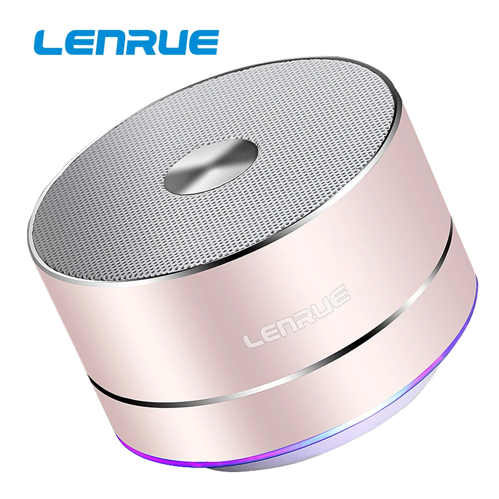 

Portable LEDWireless Bluetooth Speaker Enhanced Stereo Mini Subwoofer ,built-in microphone AUX/TFcard supported /upgrade version