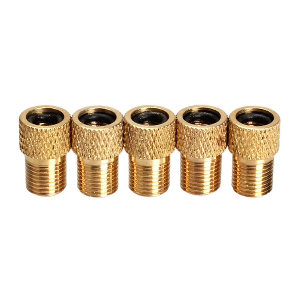 

5x Converter Presta to Schrader Bicycle Bike Adaptor Tube Pump Tools