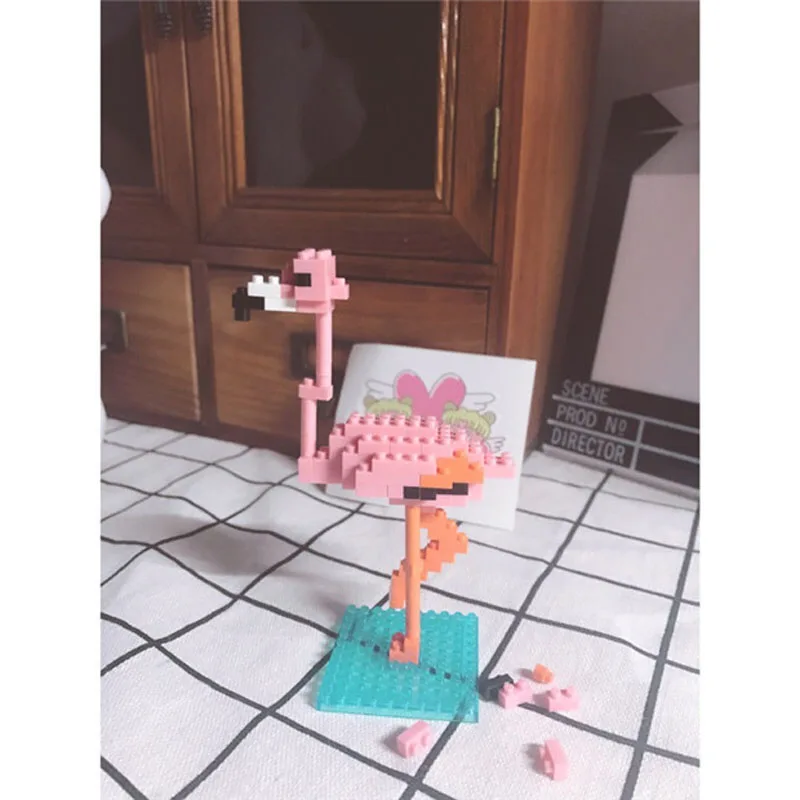 MYHOESWD 3D пазл &quotфламинго&quot Умная DIY сборная игрушка для строительства Обучающие