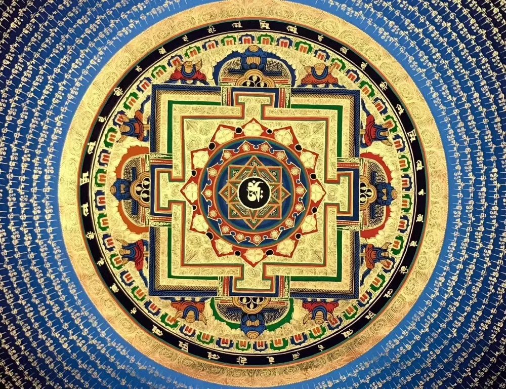 Thangka бутиковый номер V3 три слова Мантра алтарь Размер 73*73|altar| |