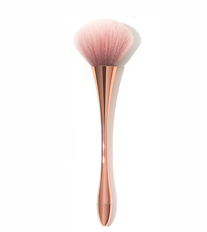 Foundation Makeup Brushes Professional Rose Golden Make Up Brushes Set High Quality Face Powder Brushes Set Make Up Tools - Handle Color: Rose gold