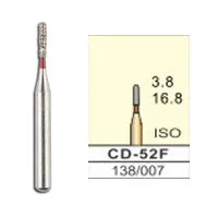 12 шт. Стоматологическая Алмазная FG 1,6 мм Детская стоматология Dia-burs Для NSK KAVO style воздушная турбина CD-50F, CD-51F, D-52F, CD-53F, CD-54F