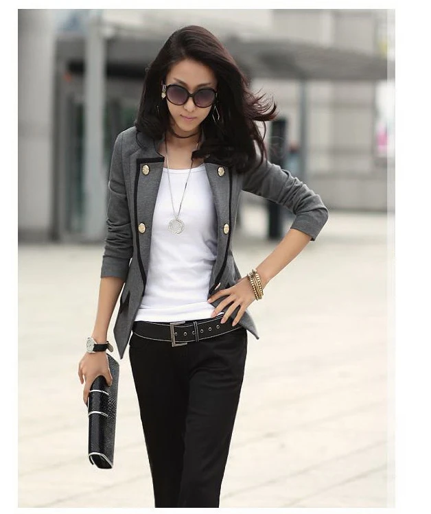 ladies short grey jackets
