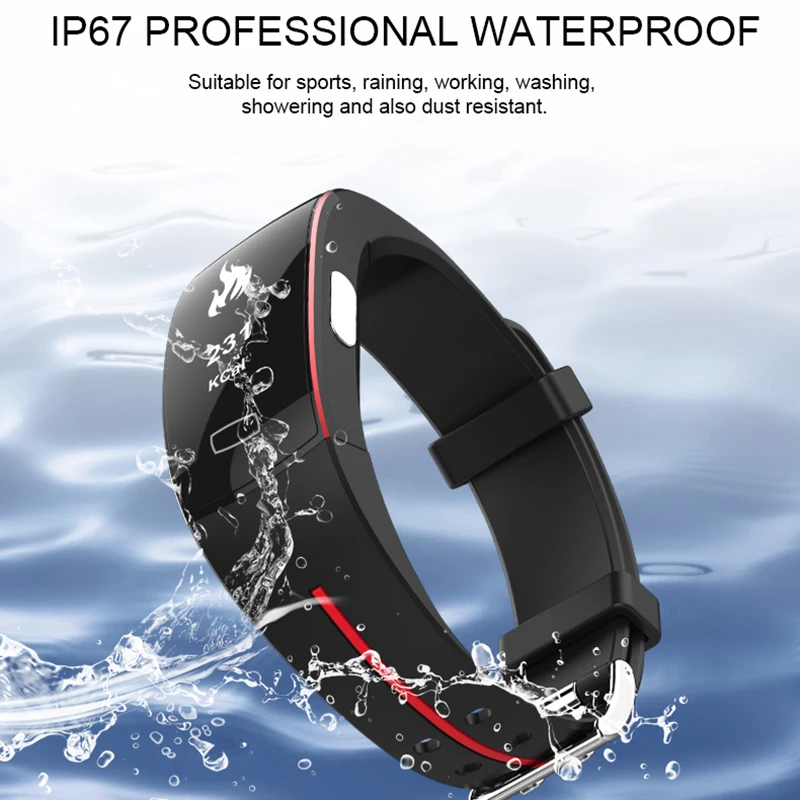

COOL digital watch 2018 new IP67 waterproof Sport Wearable Devices Heart rate Pedometer men digital watch smart bracelet
