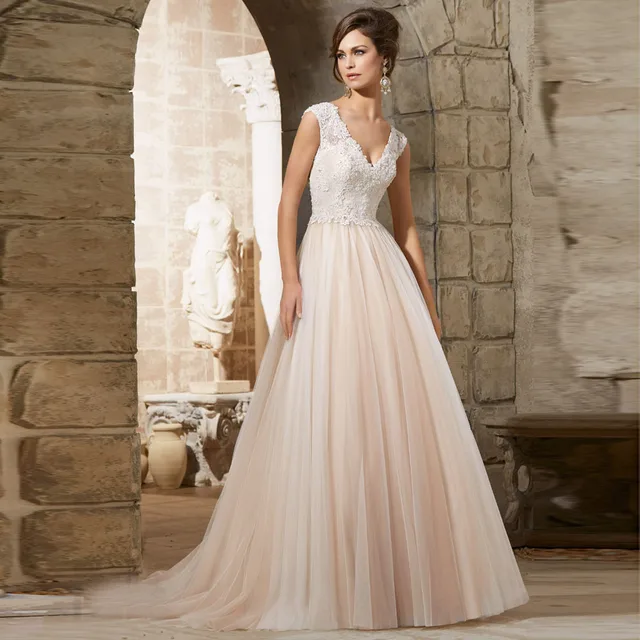 Tulle Empire Bridal Dress