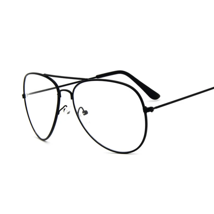 Дизайн, женские прозрачные оправа, очки Avition, очки с прозрачными линзами, Винтажные Солнцезащитные очки для женщин, оправа - Цвет линз: Черный