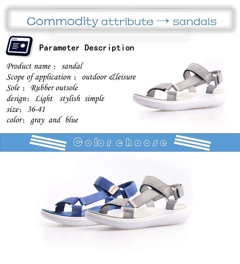 GRITION Women Sport Sandals Flat Summer Platform Open Toe Sandals Outdoor Beach Female Walking Ladies Comfort Fashion Shoes