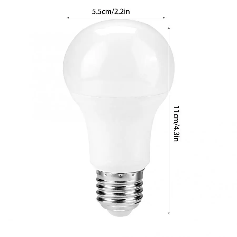 Новый 7 Вт E27 RGBW LED WIFI умный беспроводной контрольный светильник с регулируемой