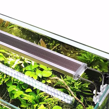 

220v ADE Series Aquarium LED Lighting 12-24W LED Overhead Fish Tank Aquatic Plant SMD LED Grow Light 6500-7500K