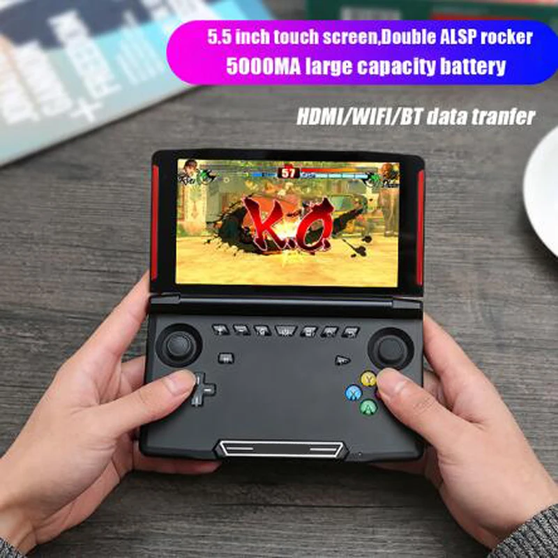 

Handheld Game Console 5.5 INCH 1280*720 Screen For MTK8163 quad core 2G RAM 16G ROM Video Handheld Game Player For Andriod