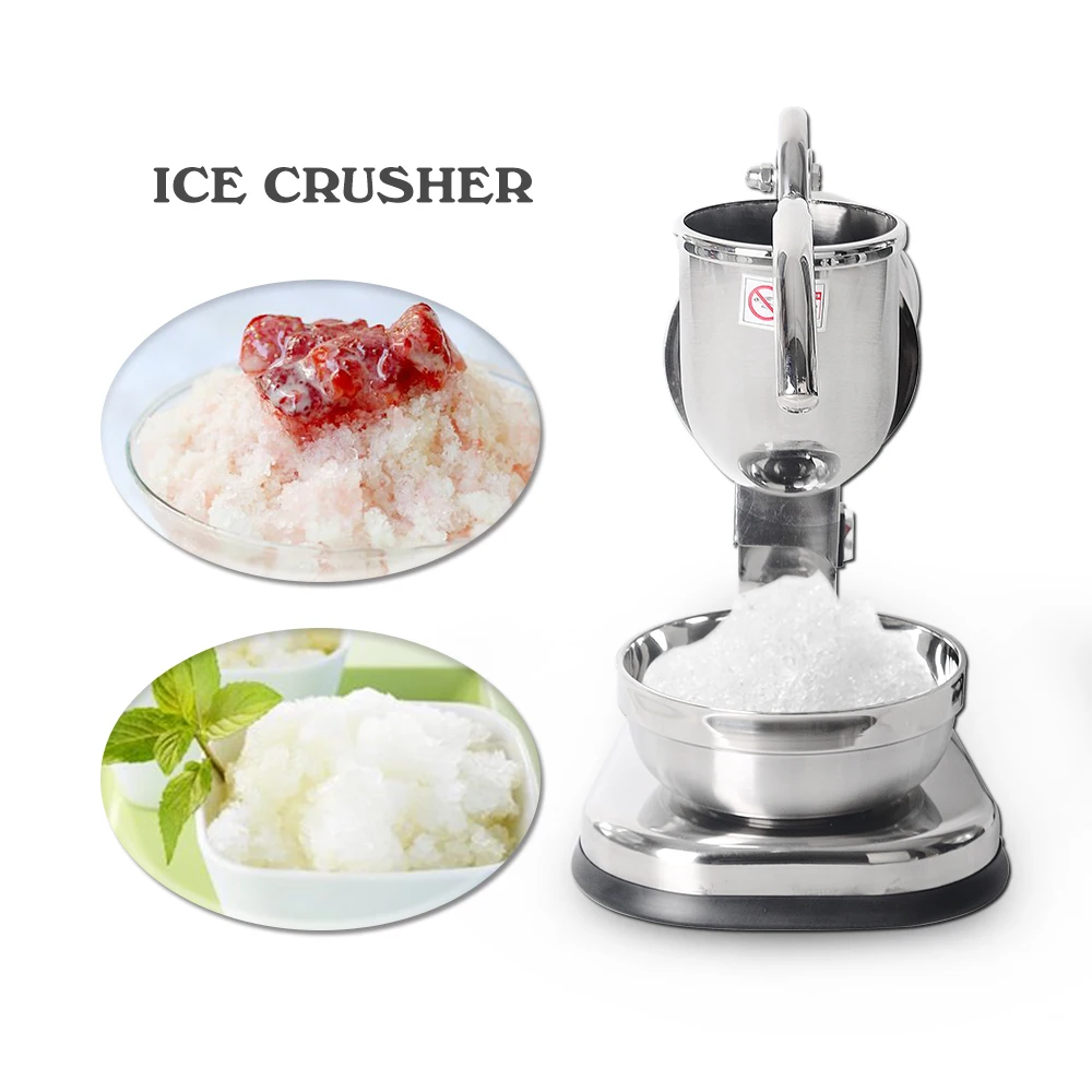 ITOP Commercial High Quality Ice Crushers Shavers Automatic Ice Smoothies Blender Maker For Tea Dessert Shop Bar 110V/220V