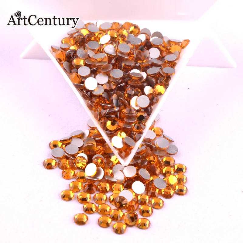 Aliexpress.com : Buy ss3 ss34 1440pcs Topaz Color Crystals Non Hot Fix