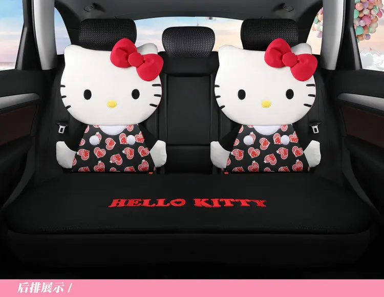 Женский модный универсальный чехол для сиденья с милым рисунком hello kitty