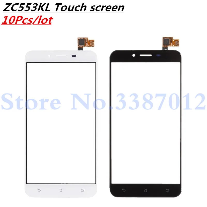 

10Pcs 5.5" Replacement High Quality For Asus Zenfone 3 Max ZC553KL X00DDA Touch Screen Digitizer Sensor Outer Glass Lens Panel