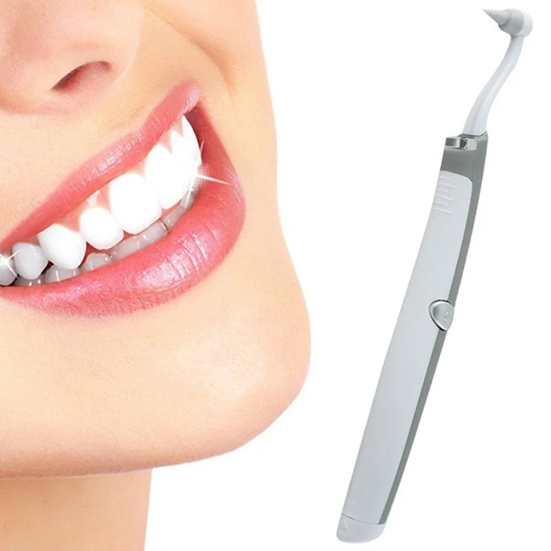 

Gustala Multifunctional Sonic Vibration LED Dental Tools Tooth Stain Eraser Plaque Remover Teeth Whitening Tools