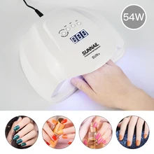 Защита от солнца светодиодный солнце X 54 Вт УФ лампа светодиодный льдинка светильник для ногтей сушилка для гель-лака ногтей маникюр сушильная машина для всех гель для ногтей, с изображением лампы для отверждения