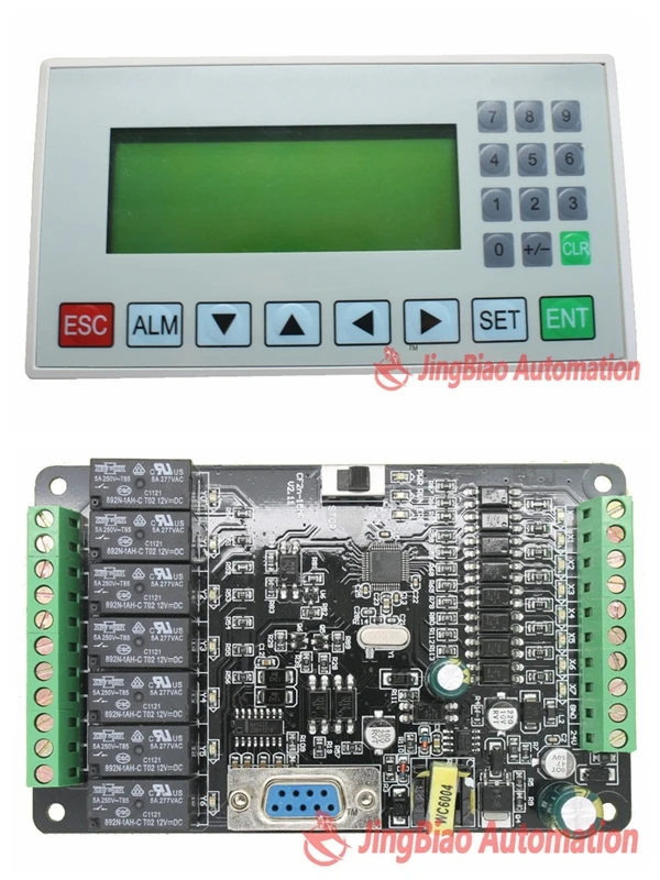 

MD204L OP320-A panel display screen + 15MR 8 input/7 relay output