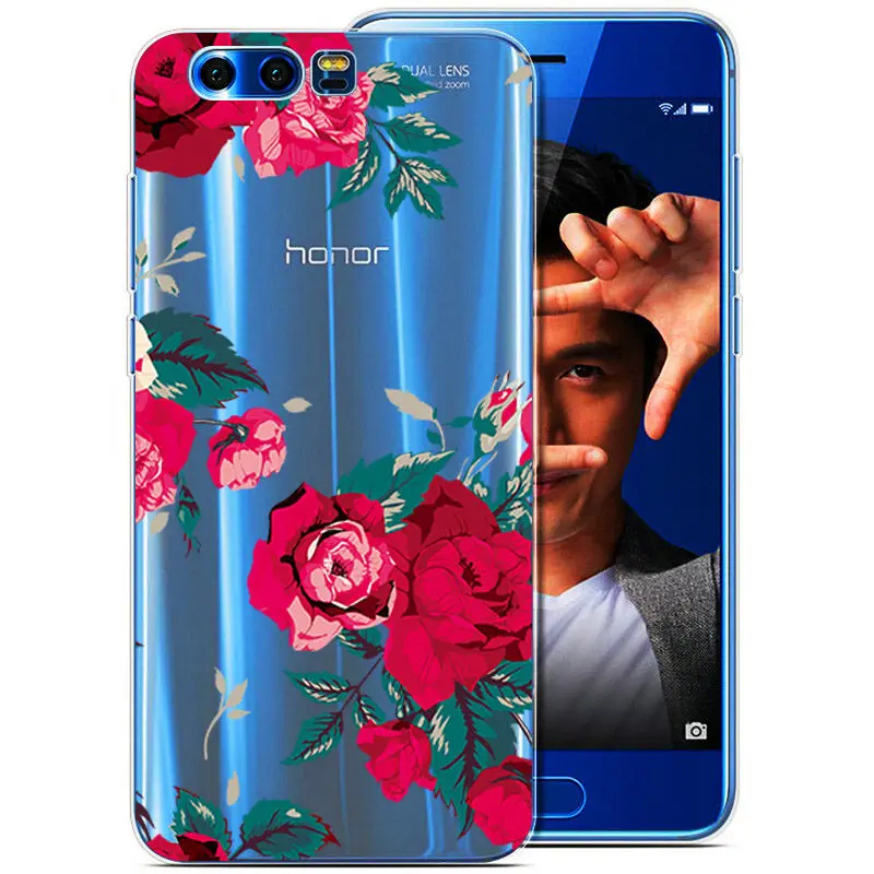 Arvin Clear Silicone Case for Huawei Honor 9 lite Soft TPU for Huawei Honor 10 V10 Protective Phone for Honor 8X 7A 7C 7X Cover (18)