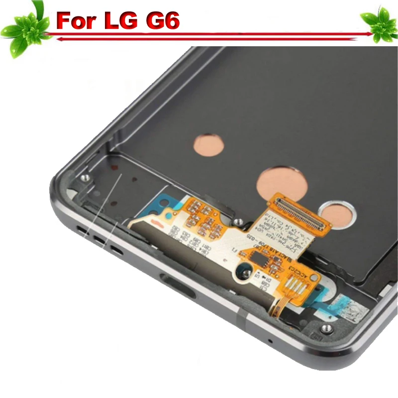 ЖК дисплей для LG G6 H870 H871 H872 H873 Дисплей с рамкой ips Сенсорный экран дигитайзер в
