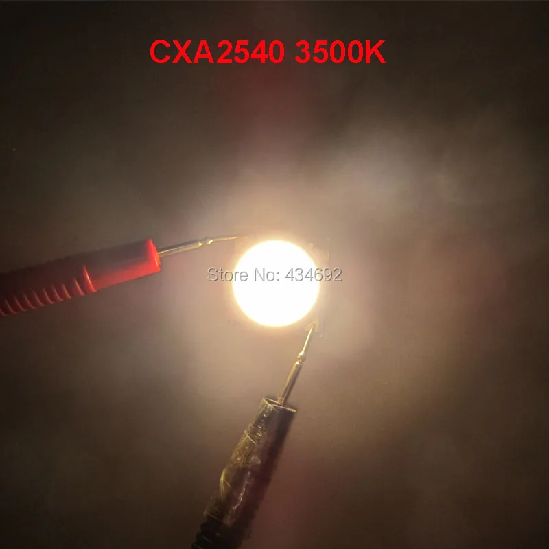 Оригинальная СВЕТОДИОДНАЯ Лампа 86 Вт Cree CXA2540 CXA 2540 COB 5000K 4000K 3500K 3000K CRI80 36-42V 2100MA высокомощная Светодиодная лампа