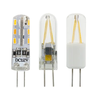

AC DC 12V 2W 3W Mini G4 LED Lamp COB LED Bulb Light 360 Beam Angle Chandelier Light Replace 20w Halogen Lamps