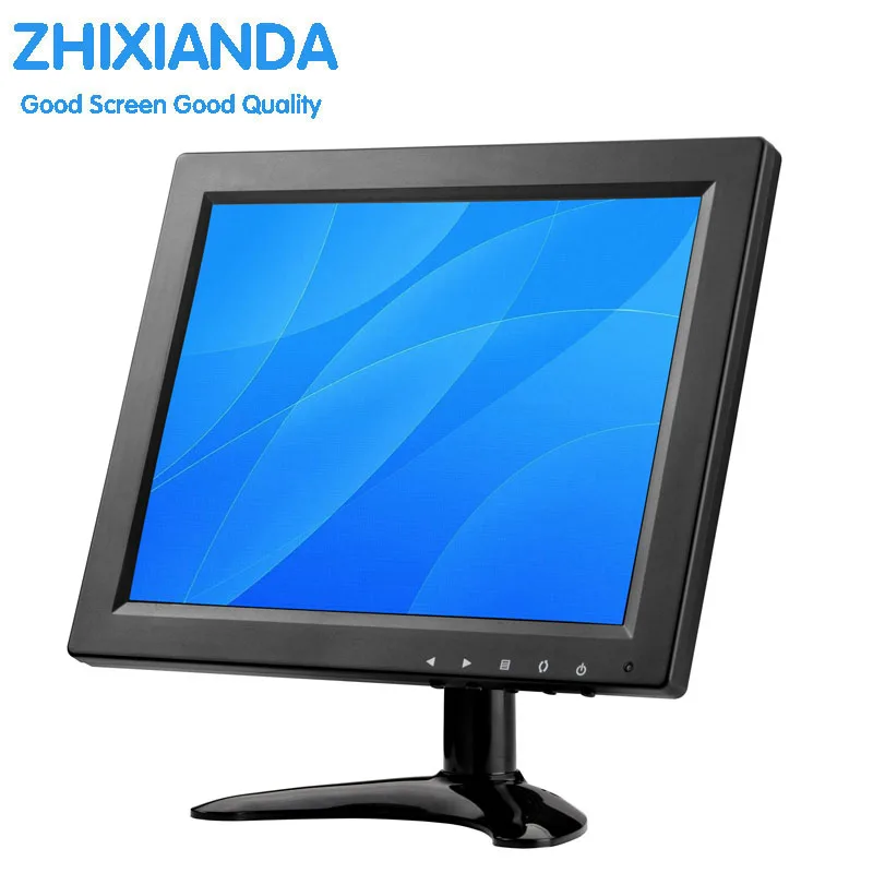 

9.7" Inch TFT LCD Touch Monitor with AV HDMI BNC VGA Input 1024x768 Portable Mini HD Color Screen Display with Built-in Speaker