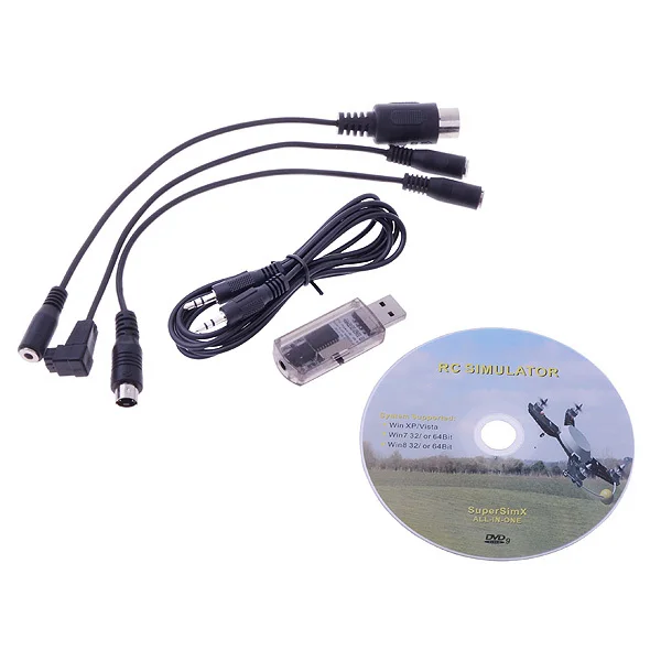 

RC Simulator 20 in 1 Simulator Real flight for G6.5/G5.5/G5/G4.5/G4/G3/G2 PhoenixRC