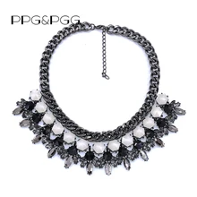 PPG& PGG Новое Z модное массивное ожерелье-чокер на цепочке для женщин BIJOUX
