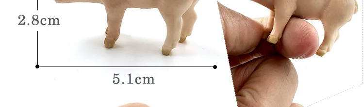 Simulation Baby Elephant Pig Mouse Hippo Chimpanzee Polar bear Rhinoceros cattle leopard Chinchilla cow animal figures model toy