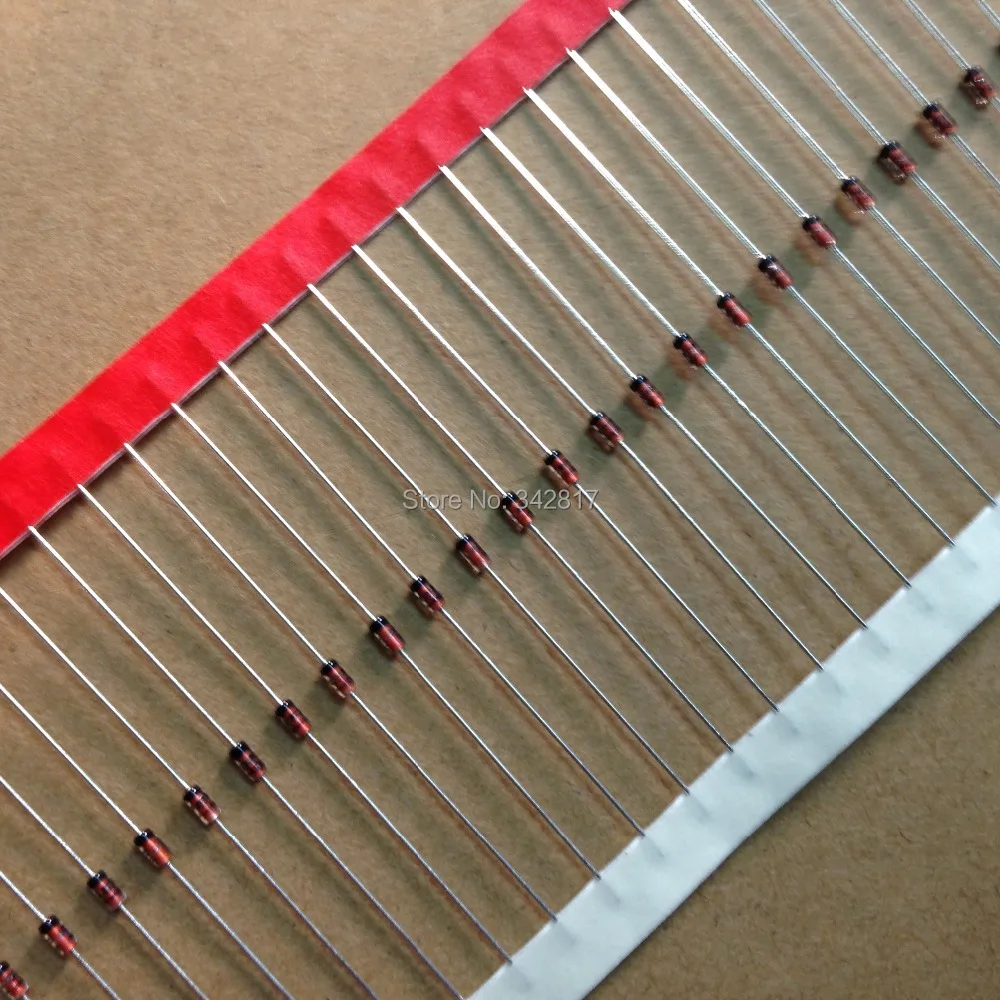 

1N4148 DIODE SMALL SIG 100V 0.2A DO35 1000pcs
