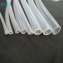 1 Meter Food Grade Transparent Silicon Rubber Tube External Diameter 4 6 7 8 12 14 mm Flexible Silica gel Hose