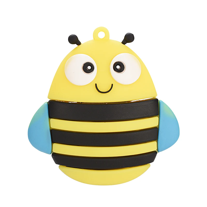Bee USB флэш-накопитель 128 ГБ Флешка мультфильм лиса Сова животные подарки 64 32 16 8 4