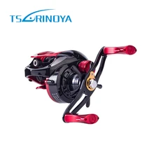 Tsurinoya новейшая катушка baitcasing XF-50 9+ 1BB 6,6: 1 Магнитная Тормозная система алюминиевый сплав легкая катушка Рыболовная катушка