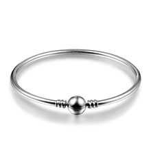 Браслет серебряные браслеты и браслеты для женщин 925 стерлингового серебра ювелирные изделия pulseras Mujer Hombre Femme украшения из серебра 925 пробы pulseira