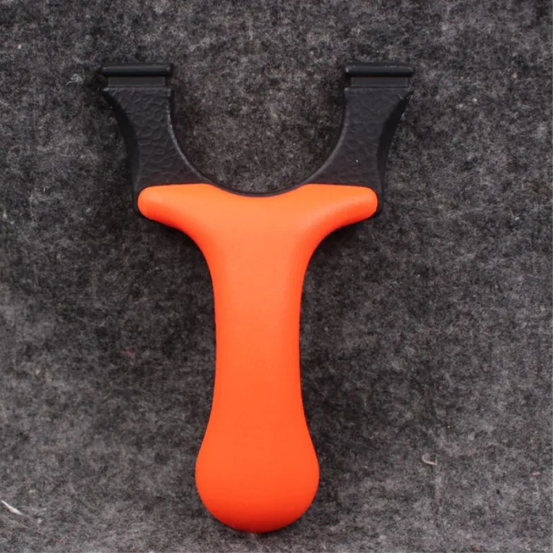 

fronde puissant chasse catapult slingshot Outdoor Hunting Resin Portable Child Adult Lady Toy Slingshot Flat Rubber Slingshot