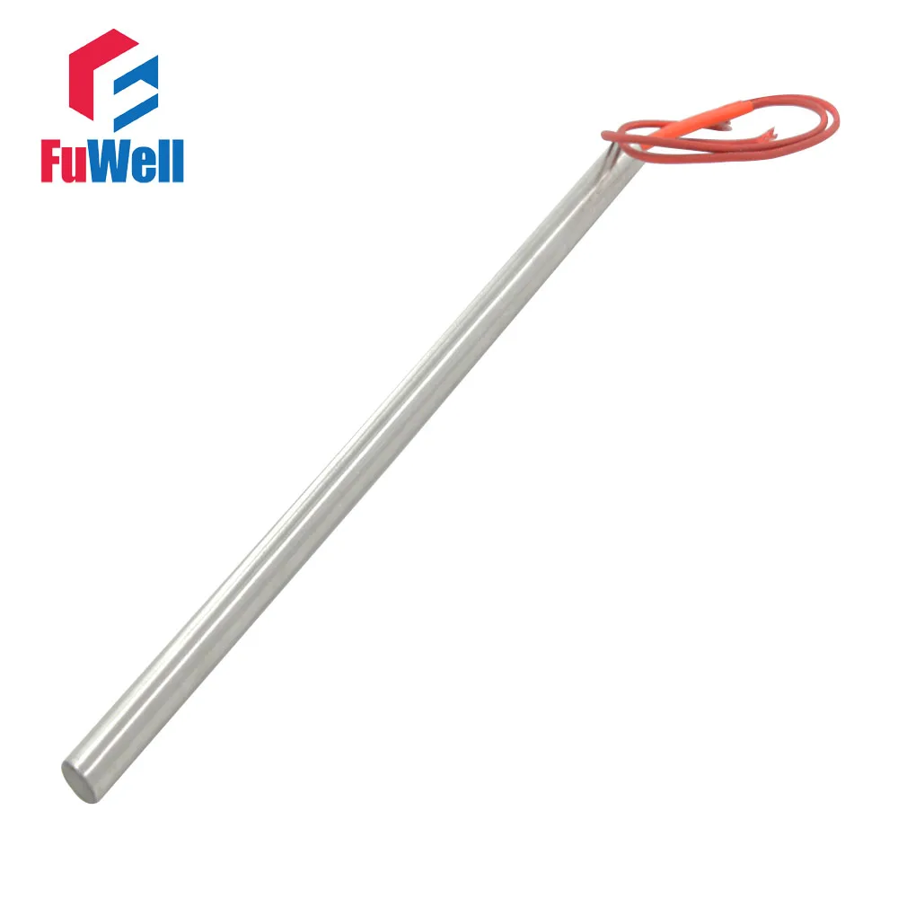 1 Pc 110V 300W 12x300mm Heating Element Stainless Steel Mould Cartridge Heater 