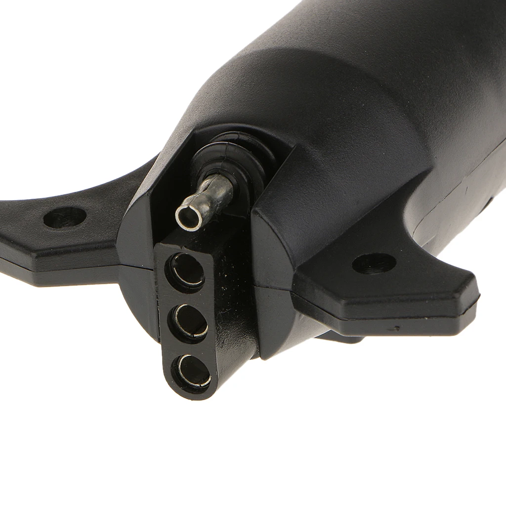 7 Ways Round to 4 Ways Pin Flat Trailer Adapter Plug Connector Converter 7 Ways Round to 4 Ways Pin Flat Trailer Adapter Plug Connector Converter