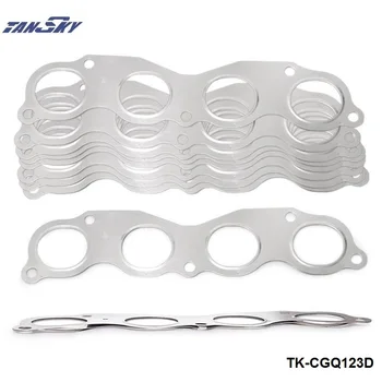 

10PCS/LOT 3 Layer Performance 304 Stainless Steel Gasket Exhaust Header For Honda Civic EP3 Type R TK-CGQ123D