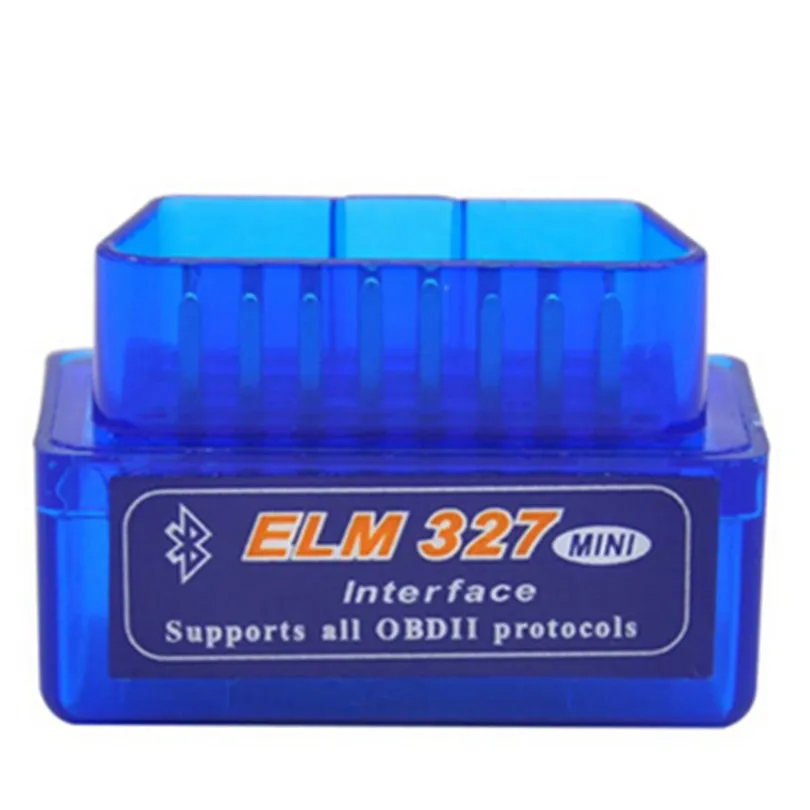 100 шт./лот DHL супер мини ELM327 Bluetooth V2.1 OBD2 диагностический инструмент Мини ELM 327 Bluetooth Авто OBD2 сканер штрих-кода