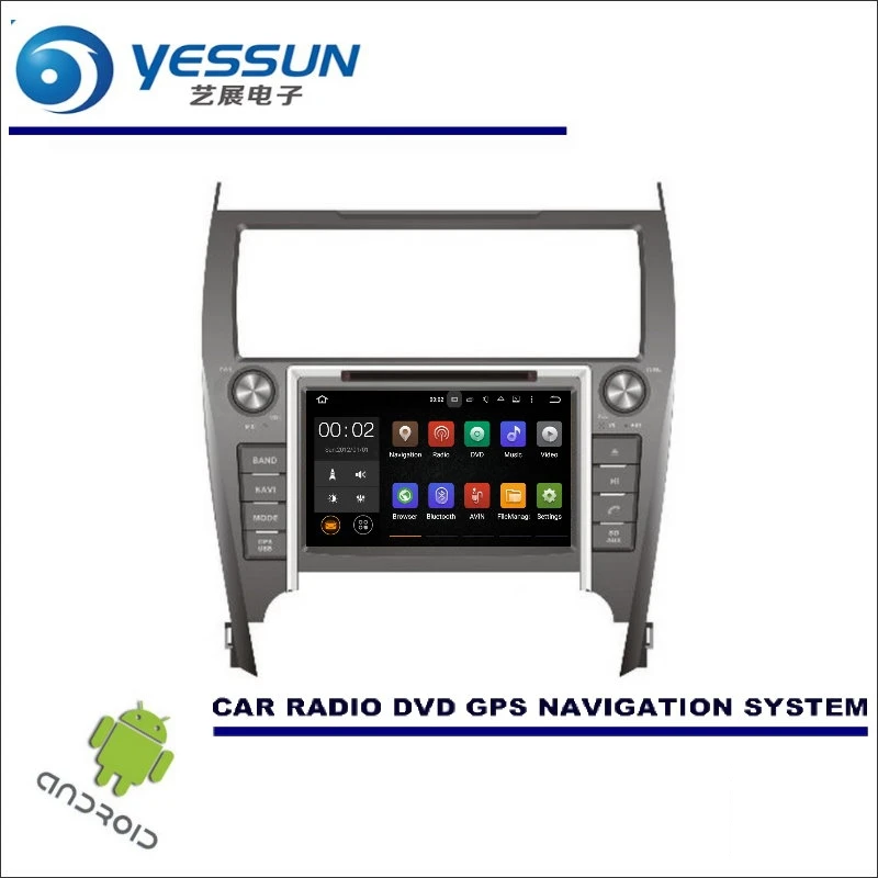 

YESSUN For Toyota Camry 2012~2014 Europe & American - CD DVD GPS Player Navi Radio Stereo HD Car Multimedia Navigation Android