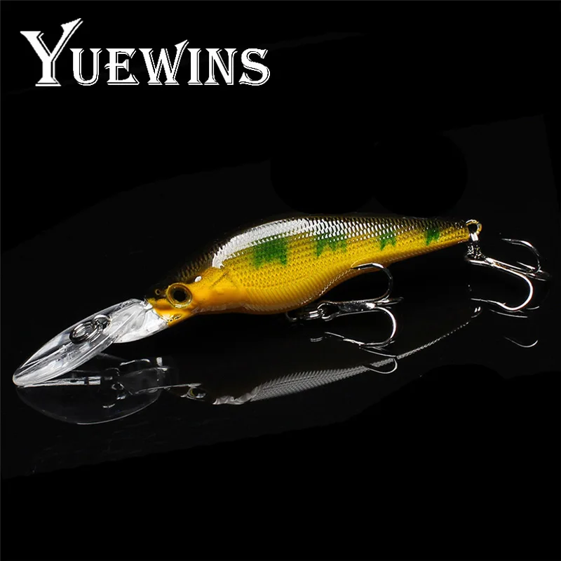 Yuewins блесна для рыбалки (9 см) 6 3 г Topwater приманка блесны искуственные паллет