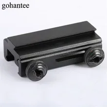 Gohantee 20 мм до 11 мм Пикатинни Вивер адаптер 11 мм ласточкин хвост рельс расширение Вивер прицел крепление база адаптер охотничьи прицелы крепление