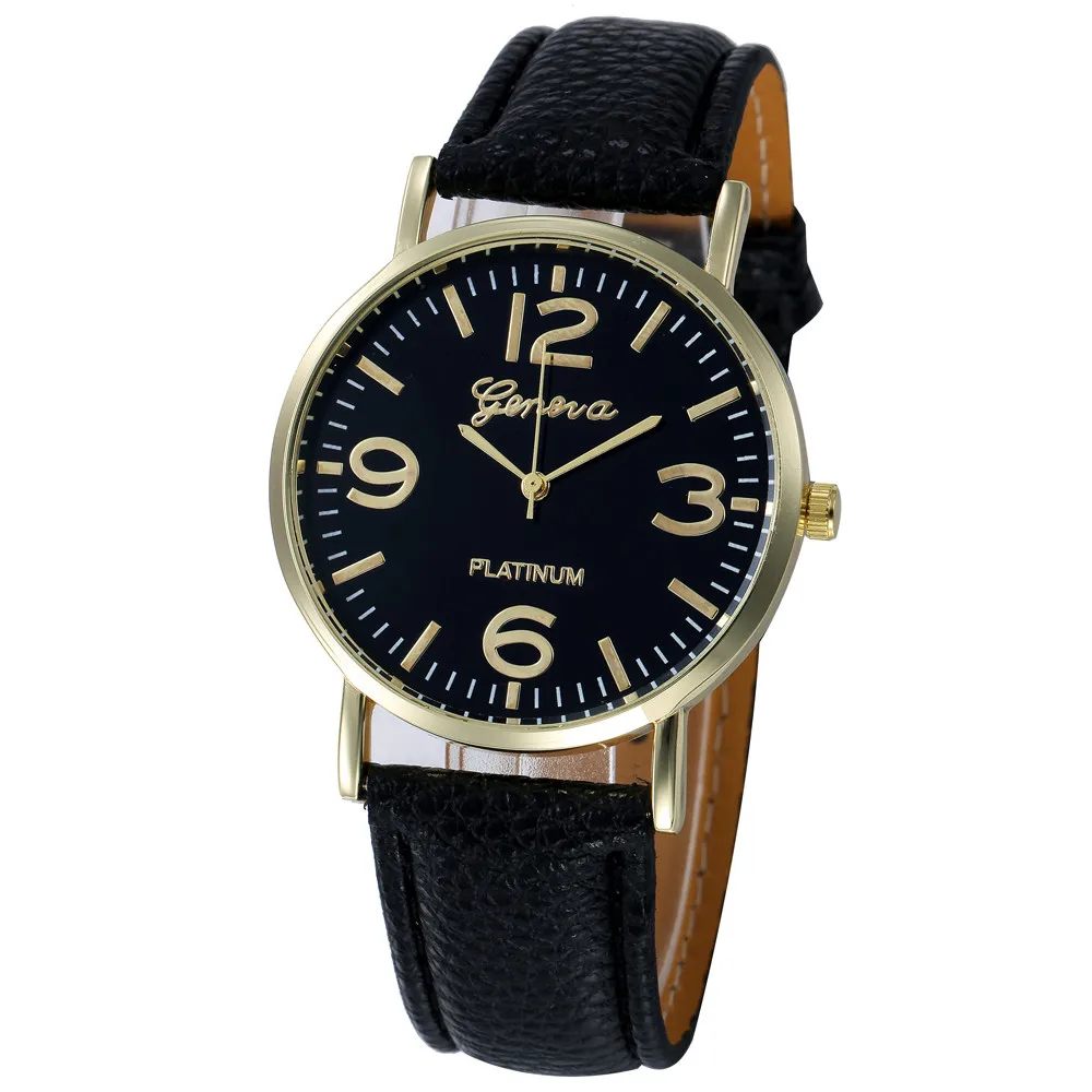 

Geneva Women Men Ladies Couple Watches Quartz Wrist Watch montres femme reloj de mujer reloj mujer heren horloge reloj de hombre