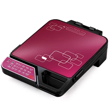 

Multi-function Electric Baking Pan Ultra-thin Square Household Griddle Automatic Non-Sticked Hot Grill Pizza Machine DLD-002