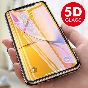 

5D Screen Protector Tempered Glass For iPhone 6 6s 7 8 Plus X XS Max XR Protective Glass For iPhoneXS Max iPhoneX iPhoneXR