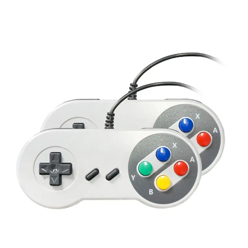 SUPER MINI SNES NES Retro Classic Video Game Console TV Game Player Built-in 821 Games with Dual Gamepads