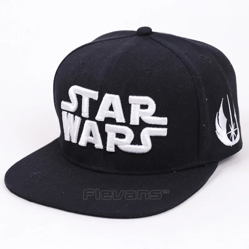 

Fashion New Star Wars Letter Embroidery Snapback Caps Baseball Hats Bboy Hip-hop Caps Hats For Men Women