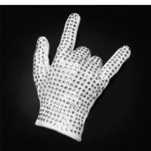 Rare Mj Michael Jackson Both Side Rhinestone Silver Crystal Handmade Glove  Collection For Billie Jean Preformance - Gloves & Mittens - AliExpress