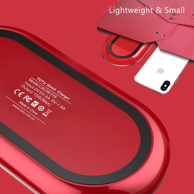 

Double use time! 10W Premium Wireless Charger Qi Charge For i X 8 Plus For Samsung S8 S9 For HUAWEI